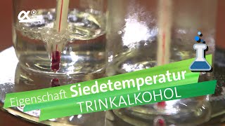 Siedetemperatur von Alkohol  alpha Lernen erklärt Chemie [upl. by Ima]