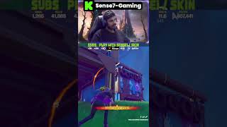 The worst player in fortnite try to clutchRate sensei iq on 10 [upl. by Sackman]