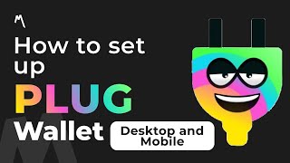 How to set up PLUG wallet ICP on Desktop and mobile devices [upl. by Keyes941]