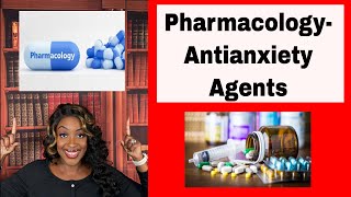 Pharmacology Antianxiety Drugs [upl. by Asillam950]