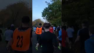 Heaton parkrun  Start and looking behind [upl. by Lorain]