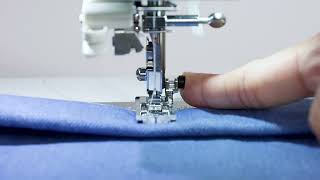 NECCHI Sewing Machine Accessories Tutorial All Purpose Foot [upl. by Yeneffit526]