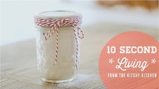 How to Make Vanilla Sugar  10 Second Living [upl. by Arly]