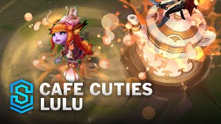 Cafe Cuties Lulu Skin Spotlight  PreRelease  PBE Preview  League of Legends [upl. by Rodenhouse568]