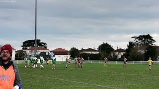 Championnat U17 SAV 13  Lescure 2 ème mitemps 1ère Partie [upl. by Saraann]