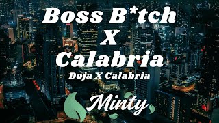 Doja Cat  Boss Btch X Calabria Mashup  TikTok [upl. by Ahsieyn488]