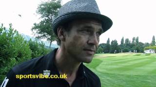 Dougray Scott talks Golf charity amp Hibernian  Sportsvibe TV [upl. by Notyad411]