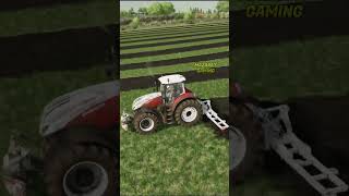 Plowing with Steyr Terrus 6300 CVT  Farming Simulator 22 [upl. by Ranjiv]