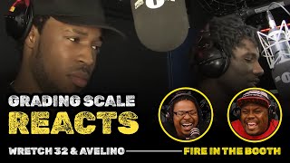 Wretch 32 amp Avelino  Fire in the Booth  Grading Scale Reacts [upl. by Enahsal]