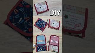 DIY Mini Wallet Keychain [upl. by Yddor]