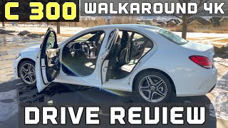 2019 Mercedes Benz C300 4Matic Sedan  Indepth Walkaround 4K [upl. by Ekrub]