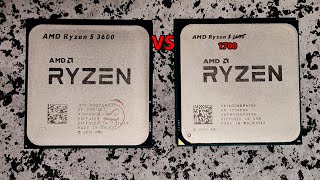 Ryzen 5 3600 vs Ryzen 7 1700 OC in games [upl. by Llertnac143]