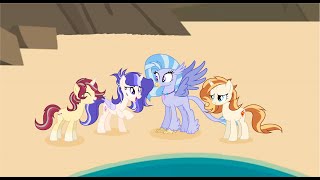 MLP Next Gen First Meeting With Silver Waves Speedpaint Base Edit [upl. by Cutty]