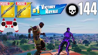 144 Elimination Duo Vs Squads Gameplay Wins Ft CycloneFN Fortnite Chapter 5 PS4 Controller [upl. by Durrace]