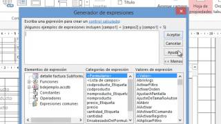 creacion formulario subformulario y calculos en el subformulario en Access Parte 2 [upl. by Naesar]