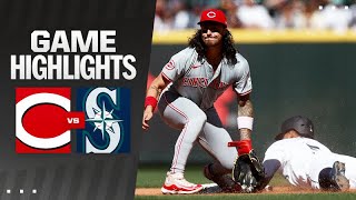 Reds vs Mariners Game Highlights 41724  MLB Highlights [upl. by Brenna]