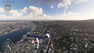 MSFS2020  A short flight above Budapest [upl. by Keiryt]