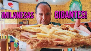 Estas son las MILANESAS más grandes de Toluca 4K [upl. by Lauber540]