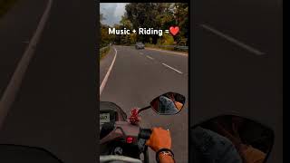 Riding with music is ❤️ love bike speed music alone status dilibadat ytshorts mercydiv [upl. by Mandler879]