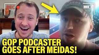 Trump Podcaster ATTACKS MeidasTouch and Ben Meiselas and Ben RESPONDS [upl. by Dercy384]