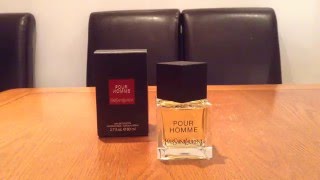 Yves Saint Laurent Pour Homme FragranceCologne Review [upl. by Theresita497]