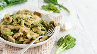 La cucina pugliese gusto e salute con le orecchiette alle cime di rapa di Gegè Mangano [upl. by Hootman]