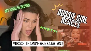 Morissette Amon “AKIN KA NA LANG” Reaction  THIS BLEW MY MIND [upl. by Hanah]