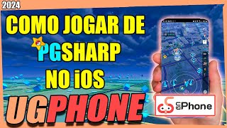 PGSHARP  COMO JOGAR NO IPHONE  iOS  ugphone pokemongo pgsharp [upl. by Enaira]