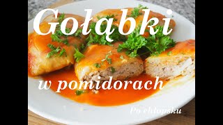 Gołąbki w sosie pomidorowym [upl. by Schuh]