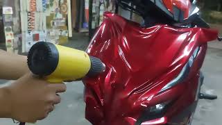 Vario 125new konsep dark red candy [upl. by Eydnarb]