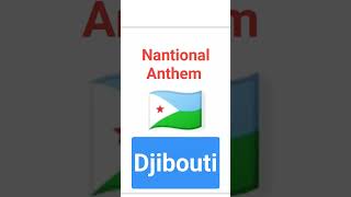 Djibouti Flag and National Anthem viralvideo shorts [upl. by Hephzipah]