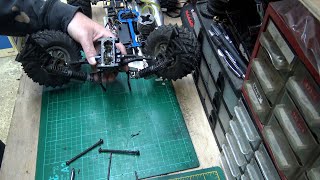 Thundertiger SSK Nitro RC Car 4 Wheel Drive Repair [upl. by Nitram]