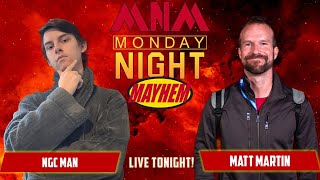 Matt Martin and NGC Man duke it out in a DAS battle  Monday Night Mayhem Hosted by BirbWizard [upl. by Carn316]