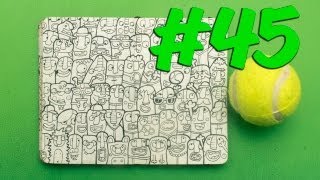 MoleskineDaily45  Lets play tennis [upl. by Allison293]