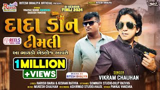 Vikram Chauhan New Timli 2024  Dada Don Timli  આ ભાયડો એકલોજ આવસે  Attitude Trending Timli 2024 [upl. by Leirum332]