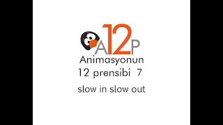 Animasyonun 12 Prensibi 07 slow in slow out animation principles [upl. by Asir]