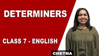 Articles  Determiners  Class 10 English Grammar 202223 [upl. by Shank]