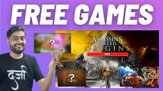 Assassins Creed Origins FREE amp More 3 Games FREE Download  16th June 2022🔥 [upl. by Ebonee]