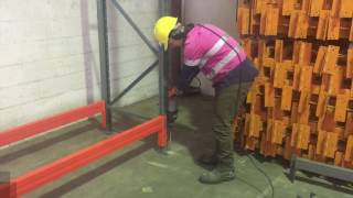 Erecting Pallet Racking [upl. by Avictor]