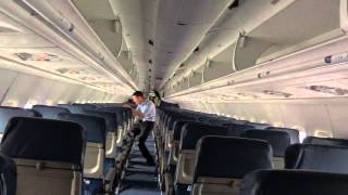 Delta Airlines DC951  Cabin Walk Through  Detroit Metro Airport [upl. by Jaylene888]