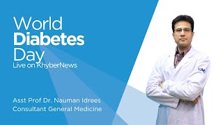 World Diabetes Day  Dr Nauman Idrees  KhyberNews  RMI [upl. by Haisej209]