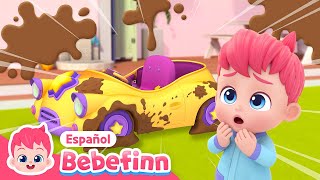 Lavemos el Auto🚗  EP77  Diviértete con burbujitas🧼  Bebefinn Canciones Infantiles [upl. by Beisel207]