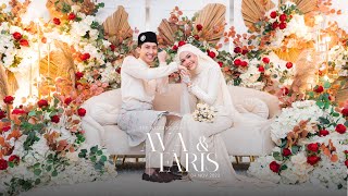 MALAY WEDDING  Faris amp Ava  Solemnization  Nikah [upl. by Eceinhoj800]