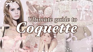 Coquette aesthetic style guide ♡ Brief history into the style amp how to dress it 🎀 [upl. by Aniteb828]