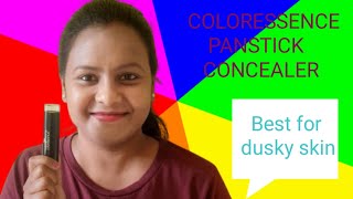 coloressence panstick concealer  best for dusky skin  affordable [upl. by Roman]