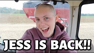 Jesss FIRST WEEK back to work post chemo and it was a STRUGGLE  Vlog 722 [upl. by Ynehteb]