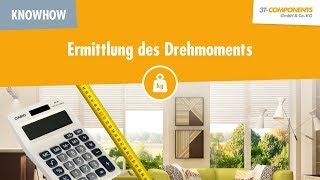 Das optimale Drehmoment für den Rolladenmotor bestimmen [upl. by Tnecnev]