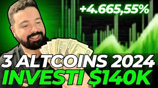 INVESTI 140K NESSAS 3 CRIPTOMOEDAS ALTCOINS EXPLOSIVAS PROMISSORAS PARA 2024 [upl. by Eleanore981]