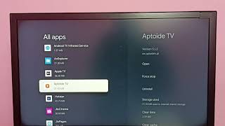 Android TV  How to Uninstall Aptoide TV App in any Android TV  Smart TV  Google TV [upl. by Mosley]