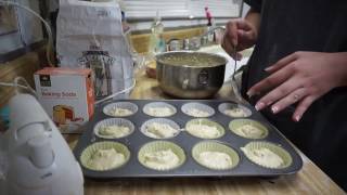 How To Bake  Banana Nut Muffins [upl. by Isborne]